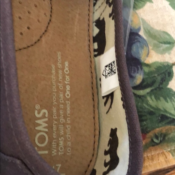 TOMS Venice collection ash canvas NEW - Picture 2 of 4